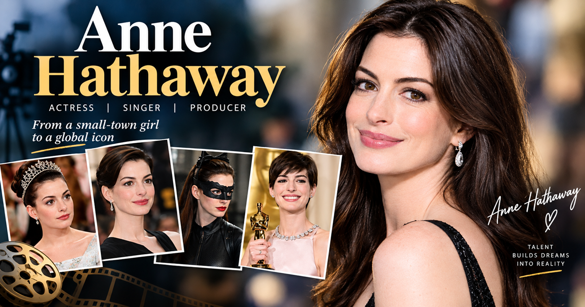 Anne Hathaway Biography: Age, Career, Movies, Awards & Life Story