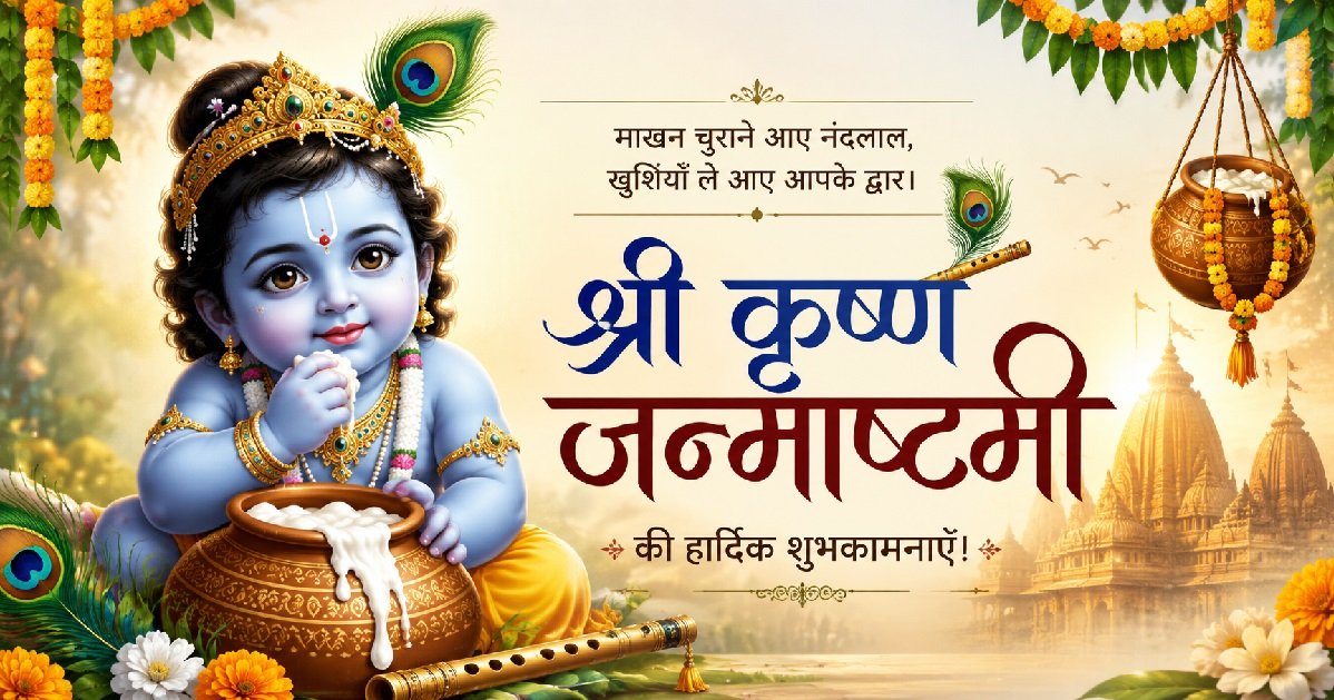 Krishna Janmashtami: Celebrating the Birth of Lord Krishna